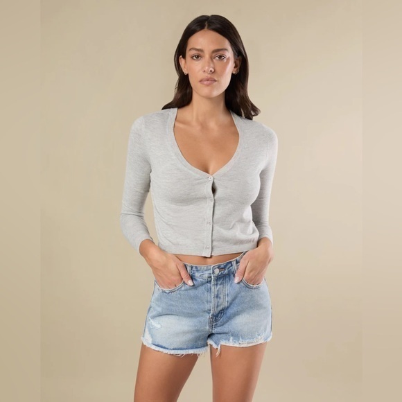 Rachel Parcell Boxi Cardigan sweater - Picture 1 of 7